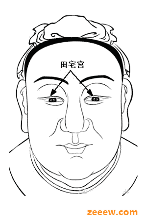 田宅宫《麻衣相法》面相十二宫图文详解大全