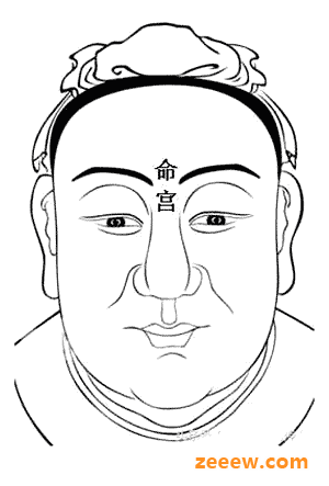 命宫《麻衣相法》面相十二宫图文详解大全