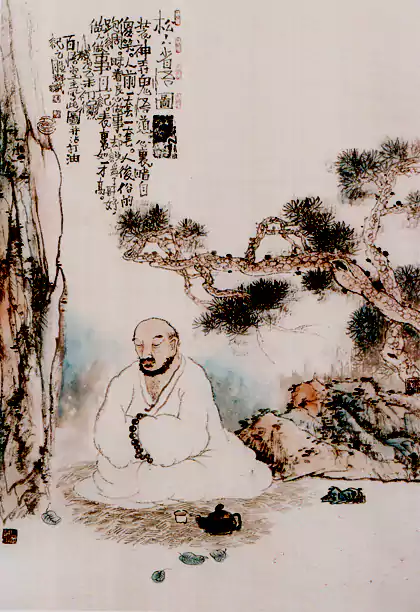 松下省悟图 连胜群作画