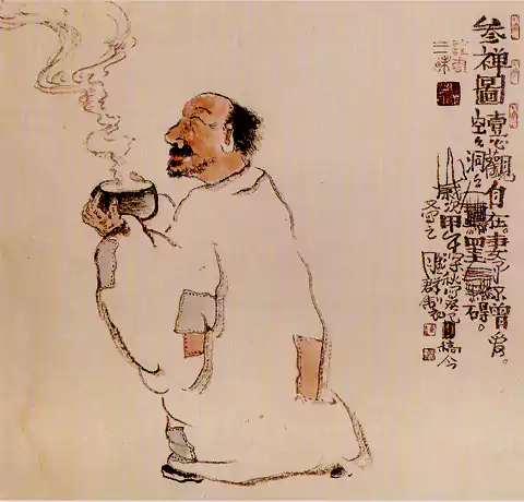 菩提本无树 连胜群作画