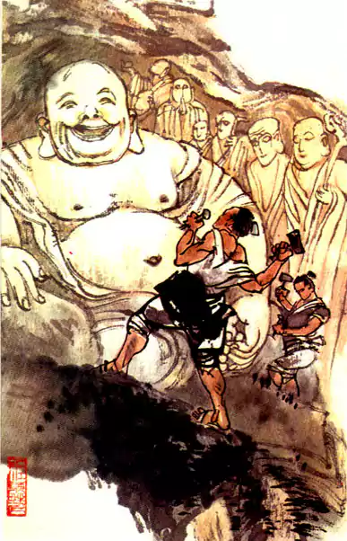 （3）一线天连环画故事-早期美术画欣赏