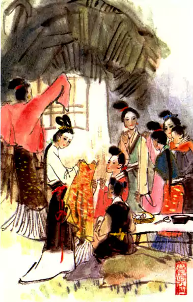 （6）一线天连环画故事-早期美术画欣赏