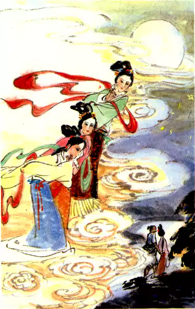 （13）一线天连环画故事-早期美术画欣赏