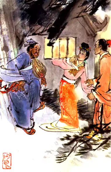（17）一线天连环画故事-早期美术画欣赏