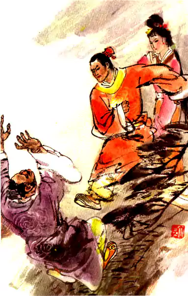 （18）一线天连环画故事-早期美术画欣赏