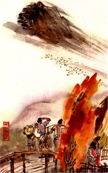 （24）一线天连环画故事-早期美术画欣赏