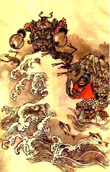 （19）六和填江-彩色连环画欣赏-根据民间故事改编