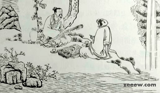 薛谭学歌-从前 有个叫薛谭的年轻人 跟着歌唱家秦青学习唱歌