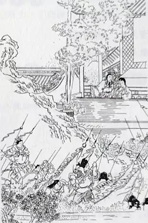 烽火戏诸侯-周幽王即位后 宠爱妃子褒姒 可褒姒自进宫以来