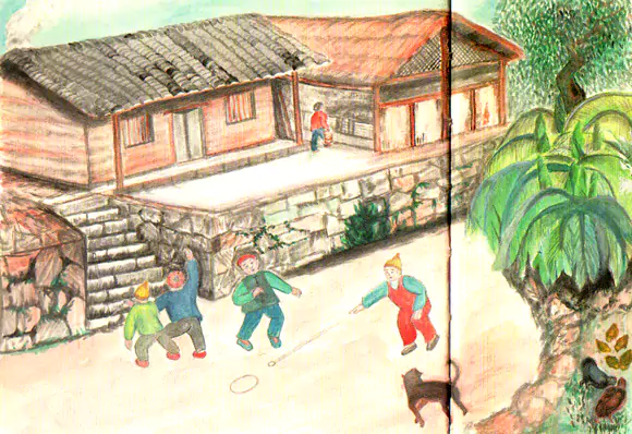 赢铜钱 五十年代的重庆农村-往事入画 赢铜钱 五十年代的重庆农村-往事入画