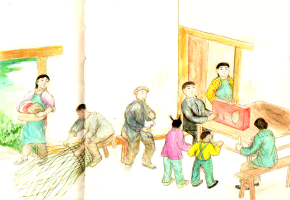 听半导体收音机 六十年代 大城市已经有半导体收音机卖了-往事入画 听半导体收音机 六十年代 大城市已经有半导体收音机卖了-往事入画