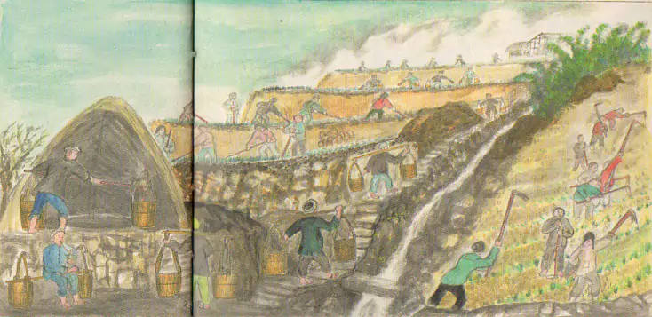 做大集体活路  1955年 农村开始搞大集体-往事入画