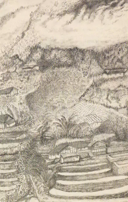 挑肥料上梁子 搞大集体时 生产队有十几亩地种在梁子上-往事入画 挑肥料上梁子 搞大集体时 生产队有十几亩地种在梁子上-往事入画