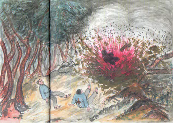 地雷炸死人 “文革”那几年 在江北煤矿附近的山上-往事入画 地雷炸死人 “文革”那几年 在江北煤矿附近的山上-往事入画