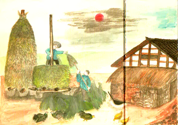 屋前屋后上草树 从前好多人家里都有-往事入画