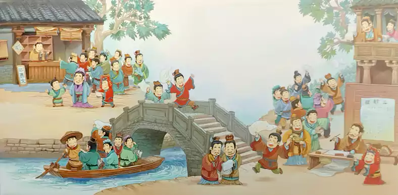 庆六一 洛阳籍创作团队《虎子古都游学记》系列丛书 创作历程及画稿作品展