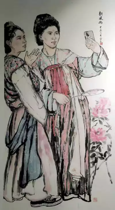 青春登场只看洛阳“千名青年艺术家瞩目千年古都” 诗歌/绘画 /摄影/书法在洛阳图书馆展出