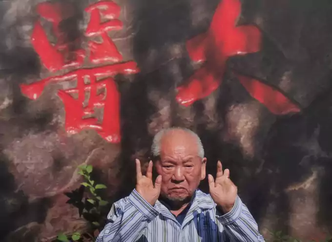 《洛阳风华 镜中传承》中的二幅作品 《正骨专家之手》