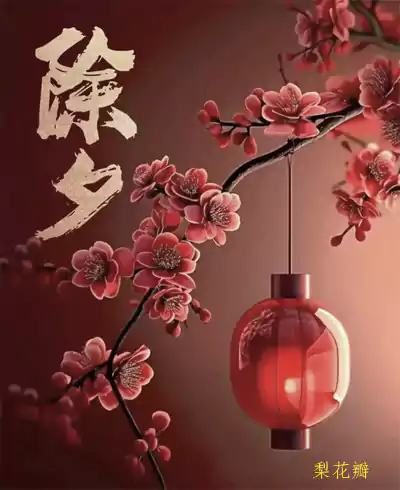 《除夕》公历2025年元月28日写于洛阳图书馆 华灯初上照团圆