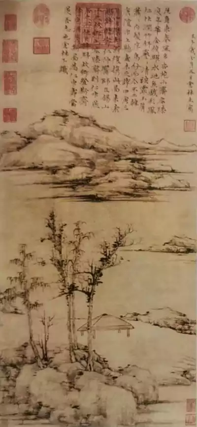 山静日长（明末大收藏家卞永誉 博物通古 每评画 多有识见）