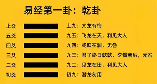 乾卦  乾为阳 万物在运动变化中回溯本性 大利亨通