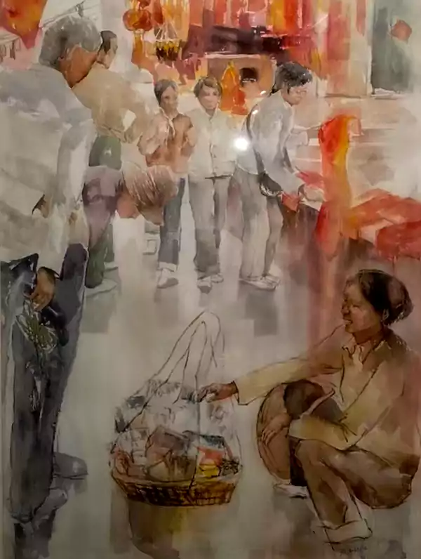 魅力海边山 防城港市艺术作品展作品选