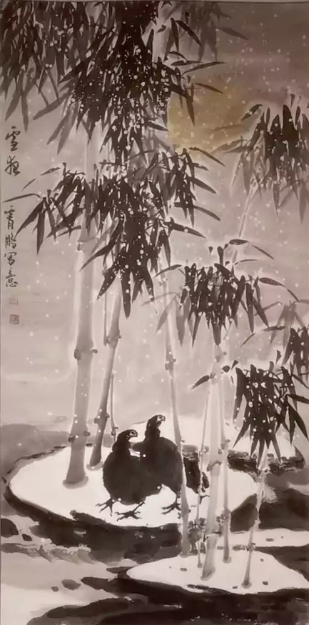 薪火传八秩翰墨绘同心庆祝民进成立80周年书画在洛阳图书馆展出