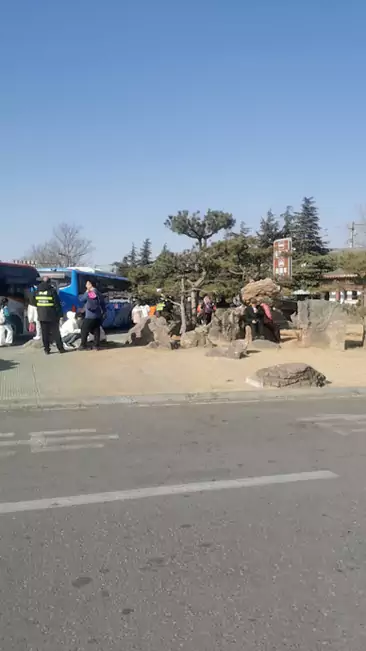 诗一首-游龙门遇客满：伊水春风涌客流 龙门胜景客难休