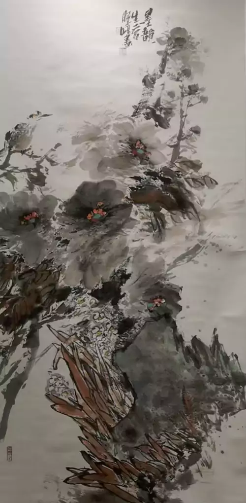 作品名称:墨韵 西安洛阳书画作品交流展暨美术创作活动